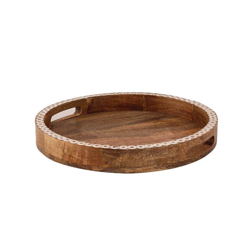 Buy Serving Tray - Lacity Wooden Serving Tray at Vaaree online