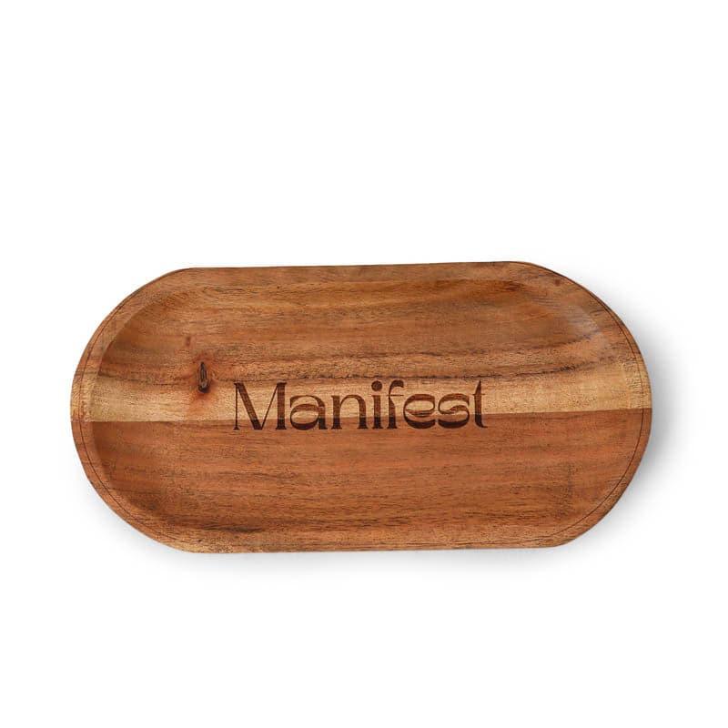 Serving Tray - Manifest Wooden Tray