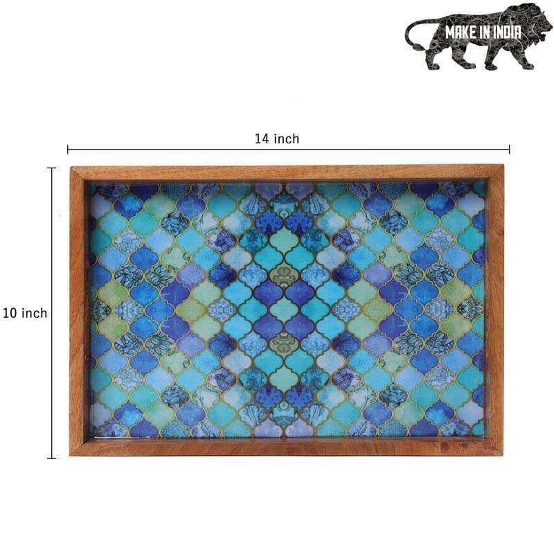 Serving Tray - Moroccan Medley Serving Tray - Blue