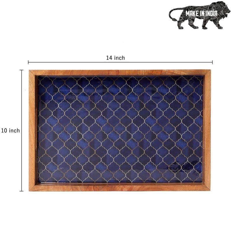 Serving Tray - Moroccan Medley Serving Tray - Navy