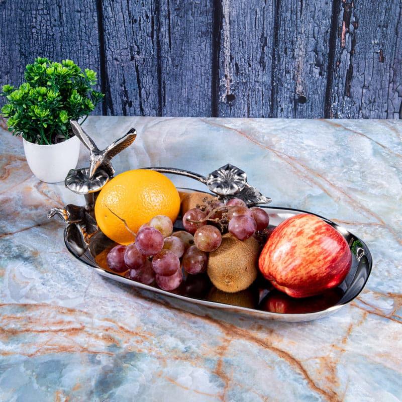 Buy Nestneva Aluminium Tray Serving Tray from Vaaree