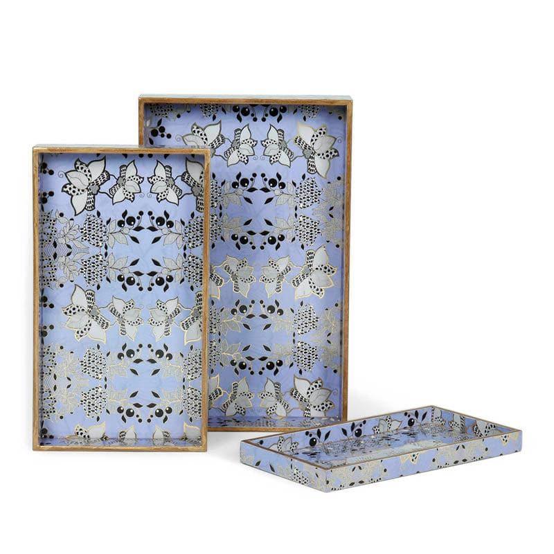 Serving Tray - Petal Party Tray - Set Of Three