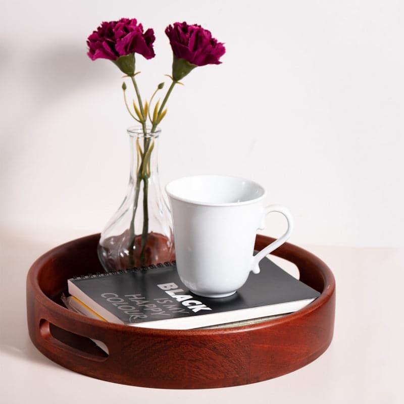 Buy Sama Round Serving Tray Serving Tray from Vaaree