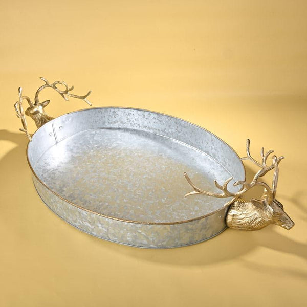 Buy Stag Split Tray Serving Tray from Vaaree