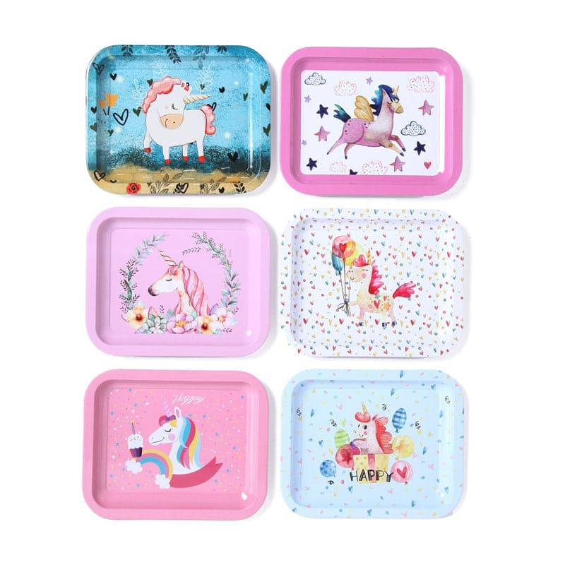 Buy Unicorn Cast Tray - Set Of Six Serving Tray from Vaaree