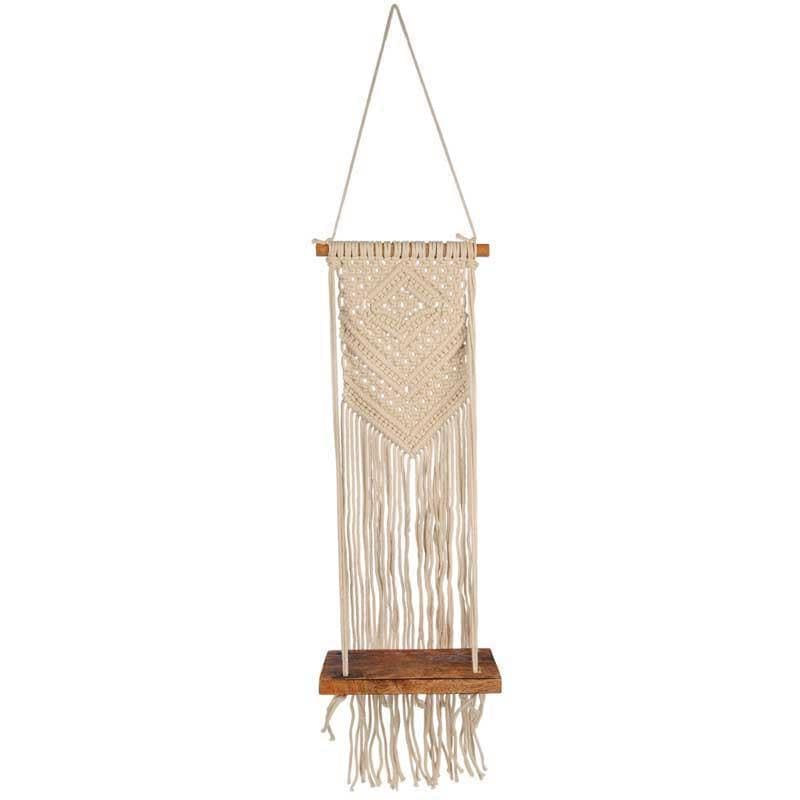 Buy Artistic Macrame Hanging Shelf Shelves from Vaaree