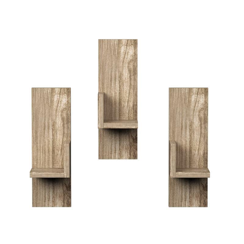 Shelves - Arzen Wall Shelf (Light Oak) - Set Of Three