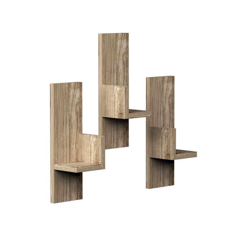 Shelves - Arzen Wall Shelf (Light Oak) - Set Of Three