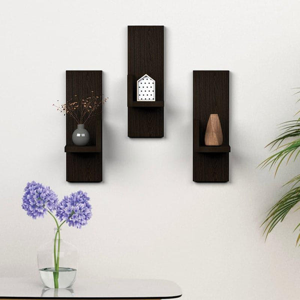 Shelves - Arzen Wall Shelf (Wenge) - Set Of Three