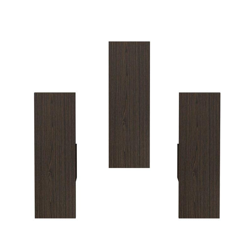 Shelves - Arzen Wall Shelf (Wenge) - Set Of Three