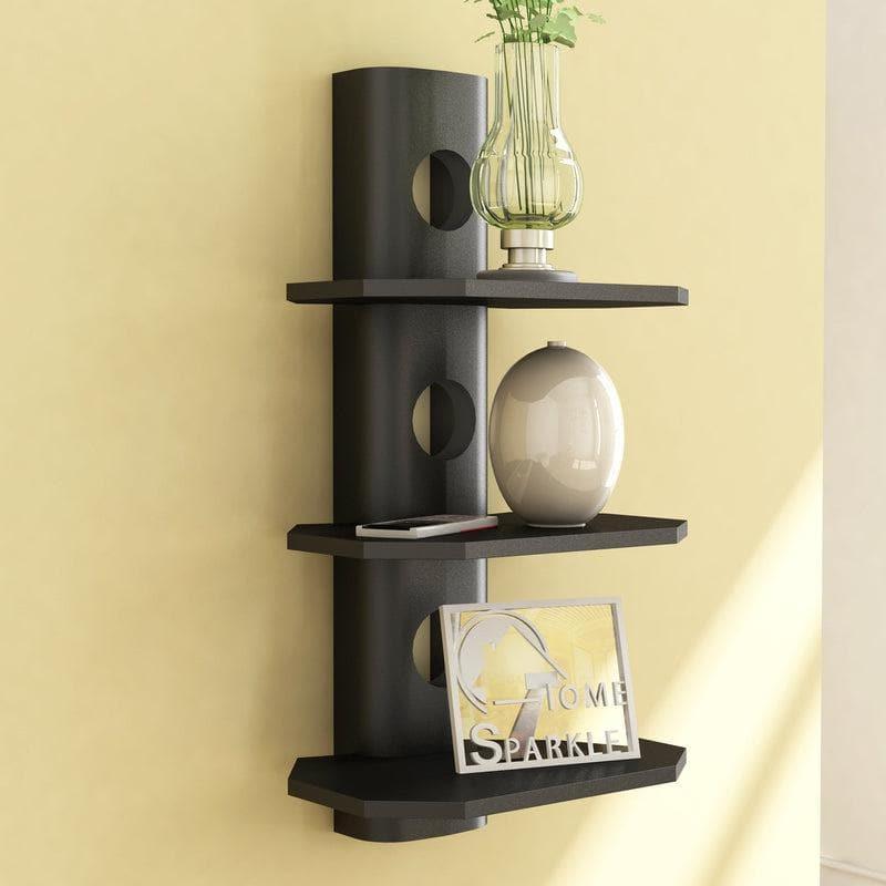 Buy Aspen Wall Shelf - Black Shelves from Vaaree