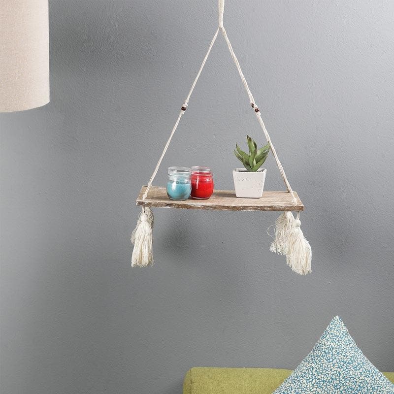 Shelves - Boho Breeze Hanging Wall Shelf