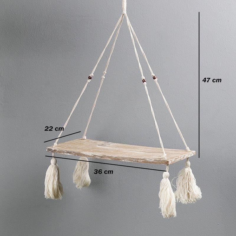 Shelves - Boho Breeze Hanging Wall Shelf