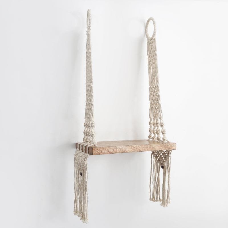 Shelves - Boho Swing Hanging Wall Shelf