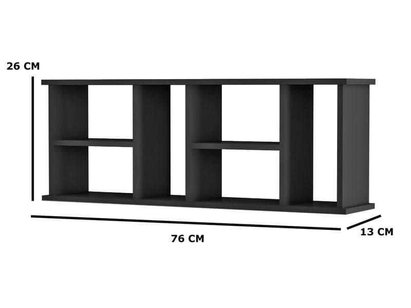 Shelves - Bradbury Wall Shelf - Black