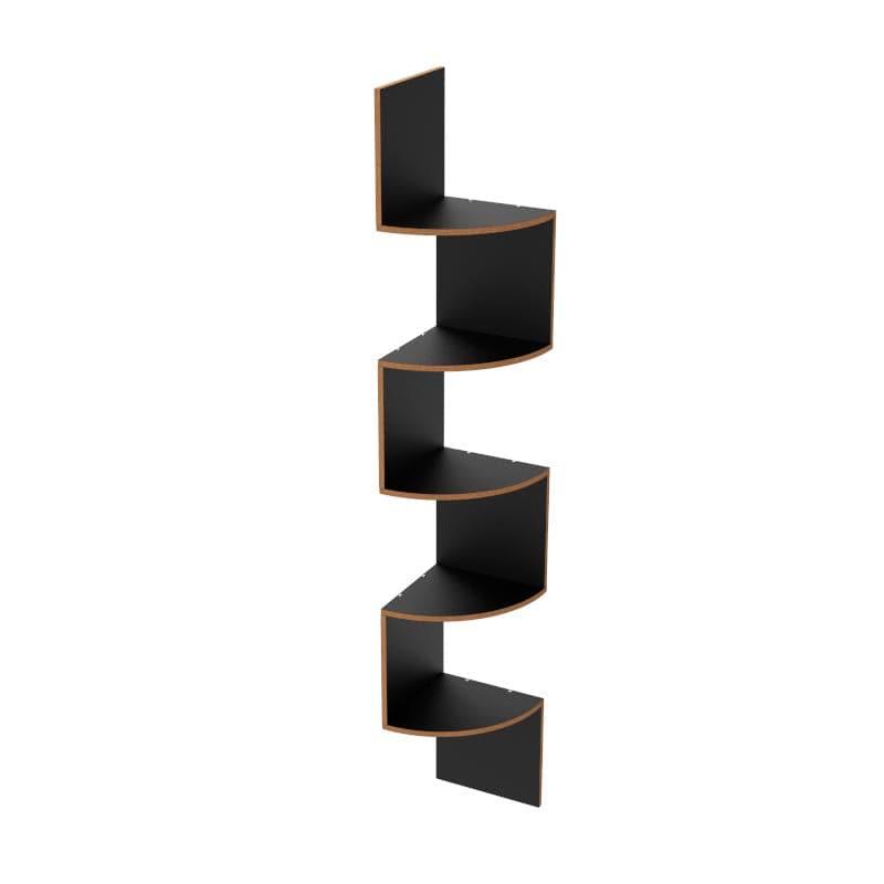 Shelves - Cat's Ladder Corner Shelf - Black