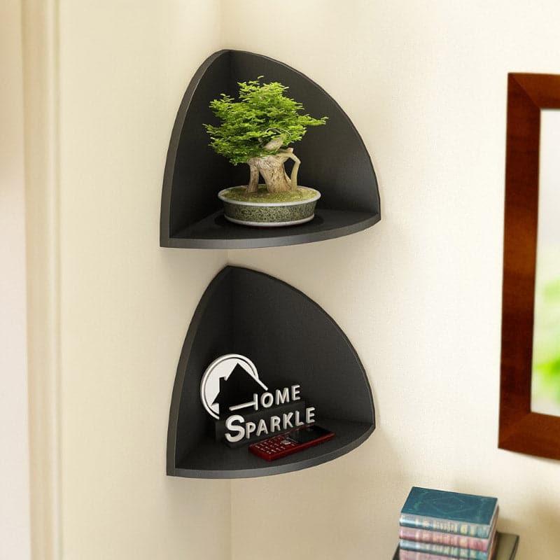 Buy Shelves - Cozy Nook Corner Wall Shelf - Set Of Two at Vaaree online