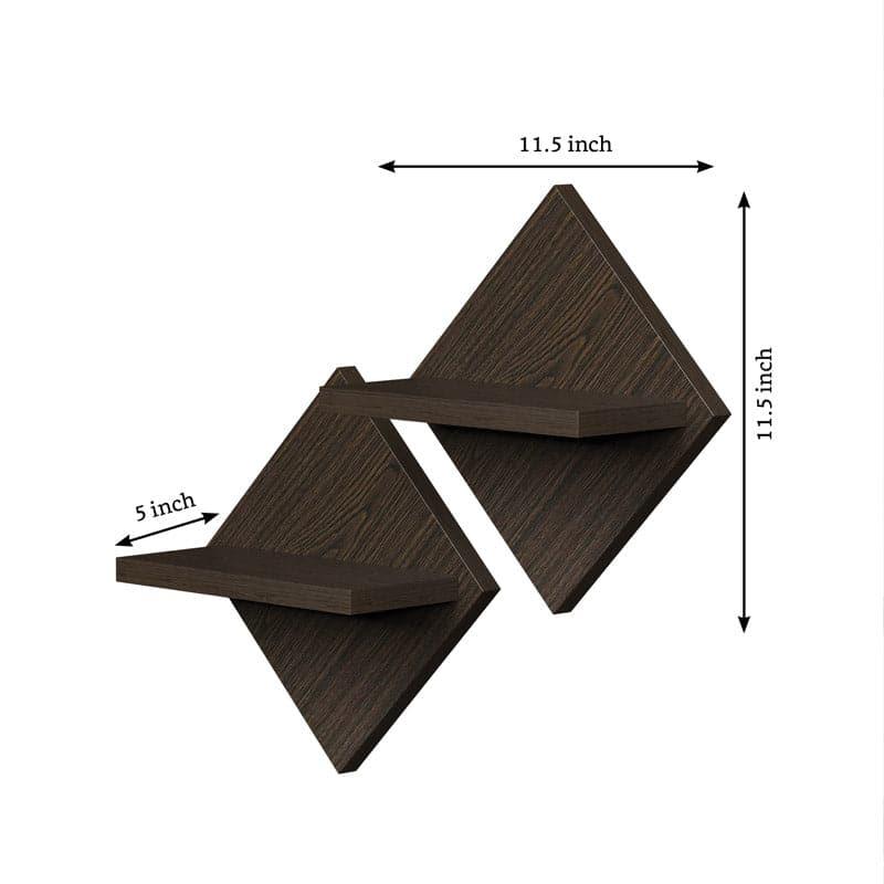 Shelves - Display Delve Wall Shelf (Wenge) - Set Of Two