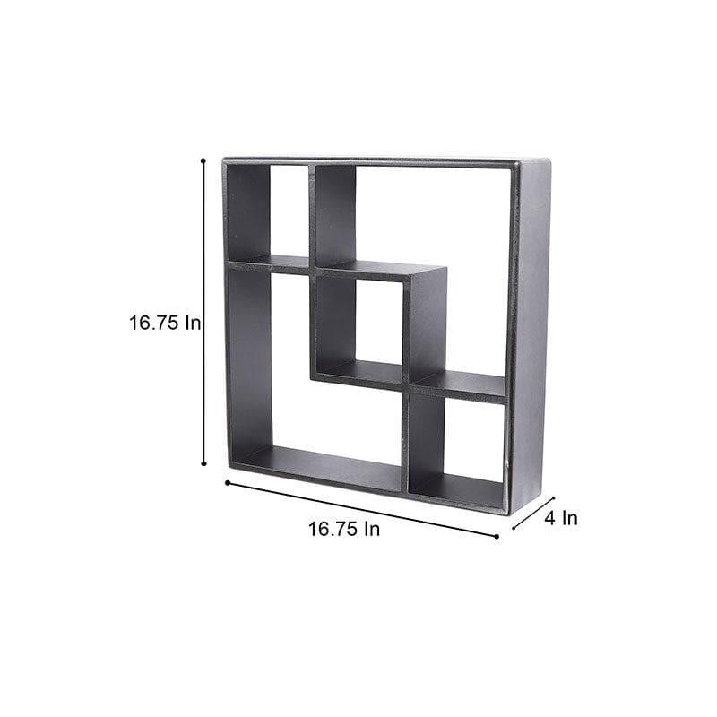 Shelves - Harmonic Block Wall Shelf - Black