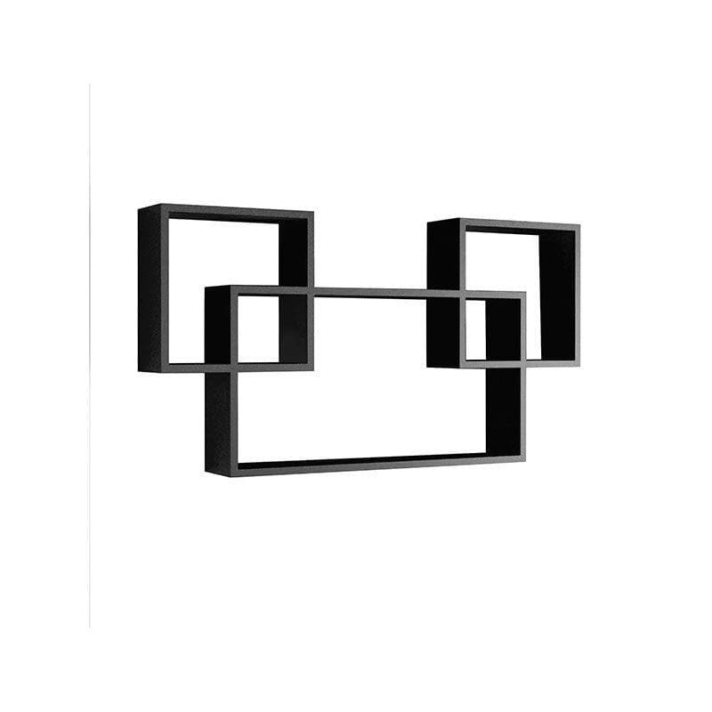 Shelves - Harmonic Holders Wall Shelf - Black - Set Of Three