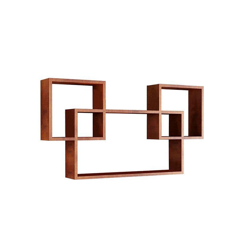 Shelves - Harmonic Holders Wall Shelf - Brown - Set Of Three