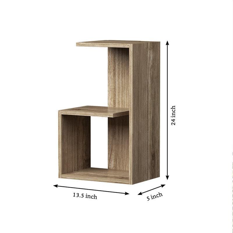 Shelves - Nurvi Wall Shelf - Light Oak