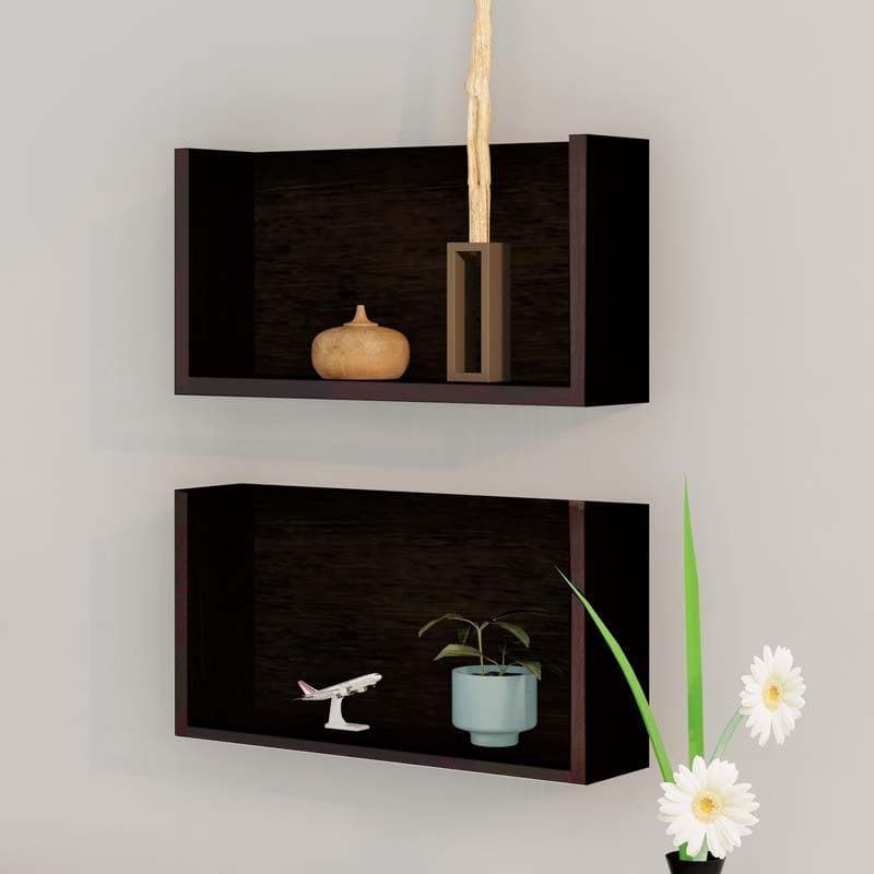 Buy Oak Oasis Wall Shelf Shelves from Vaaree