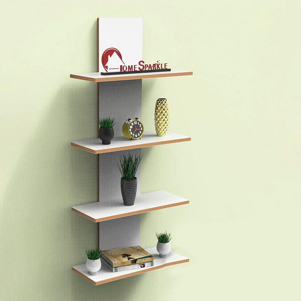 Shelves - Quadra Block Wall Shelf - White