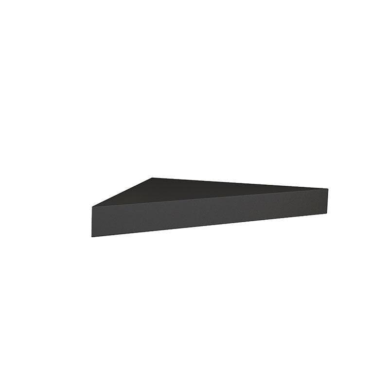 Shelves - Quirky Corner Wall Shelf - Black