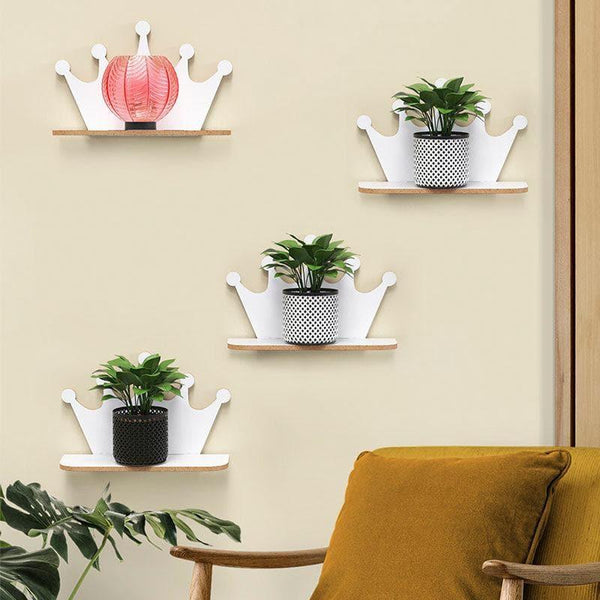 Shelves - Royality Wall Shelf - Set Of Four - White