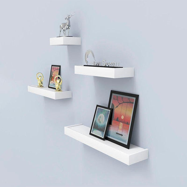 Shelves - Skyline Shelving Wall Shelf - White - Set Of Four