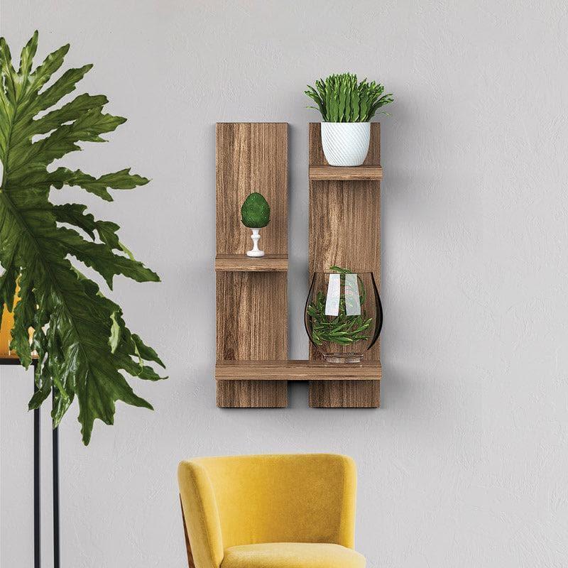 Shelves - Stacko Rack Wall Shelf - Dark Oak