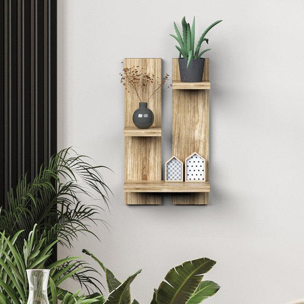 Shelves - Stacko Rack Wall Shelf - Light Oak