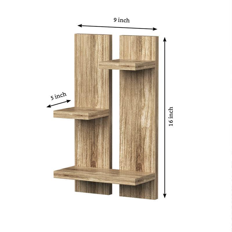 Shelves - Stacko Rack Wall Shelf - Light Oak