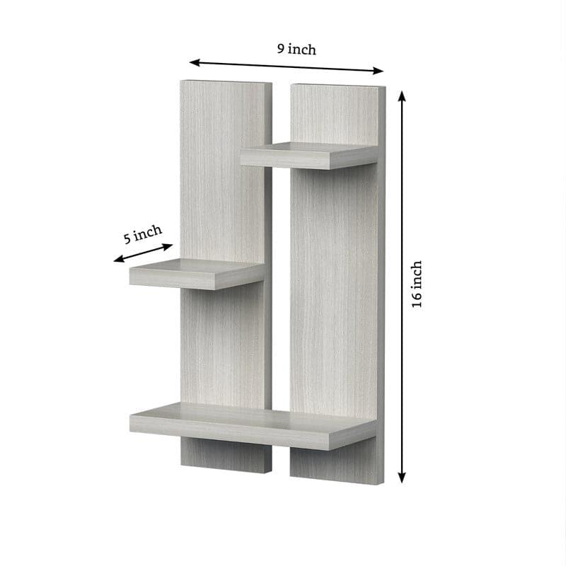 Shelves - Stacko Rack Wall Shelf - White Maple