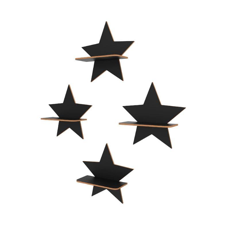Buy Shelves - Star Sparkle Wall Shelf - Set Of Four at Vaaree online