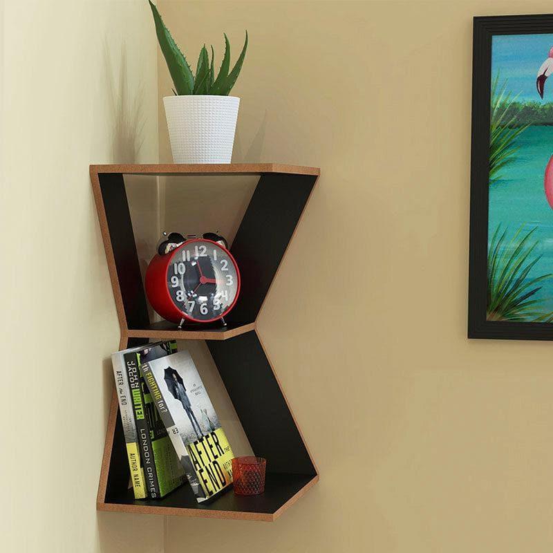 Shelves - The Zee Clan Corner Shelf - Black