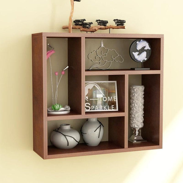 Shelves - Vandeleur Wall Shelf - Brown