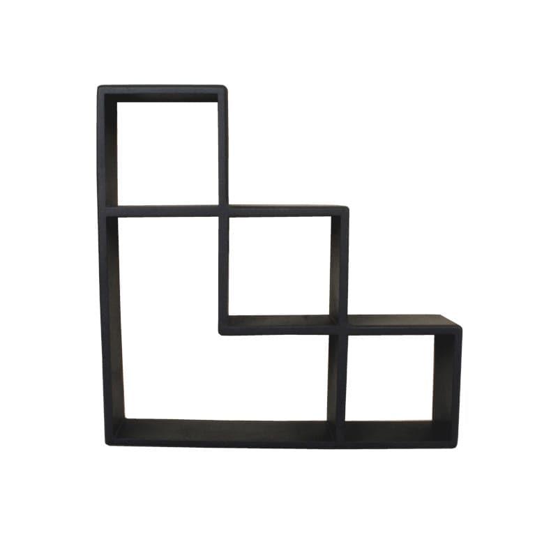 Buy Zenith Racks Wall Shelf - Black Shelves from Vaaree