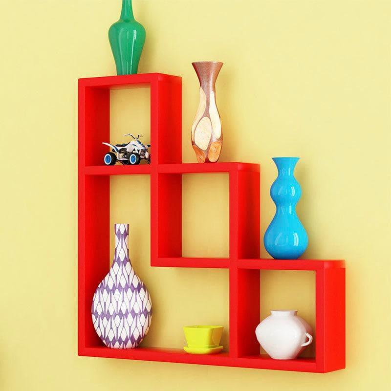 Shelves - Zenith Racks Wall Shelf - Red