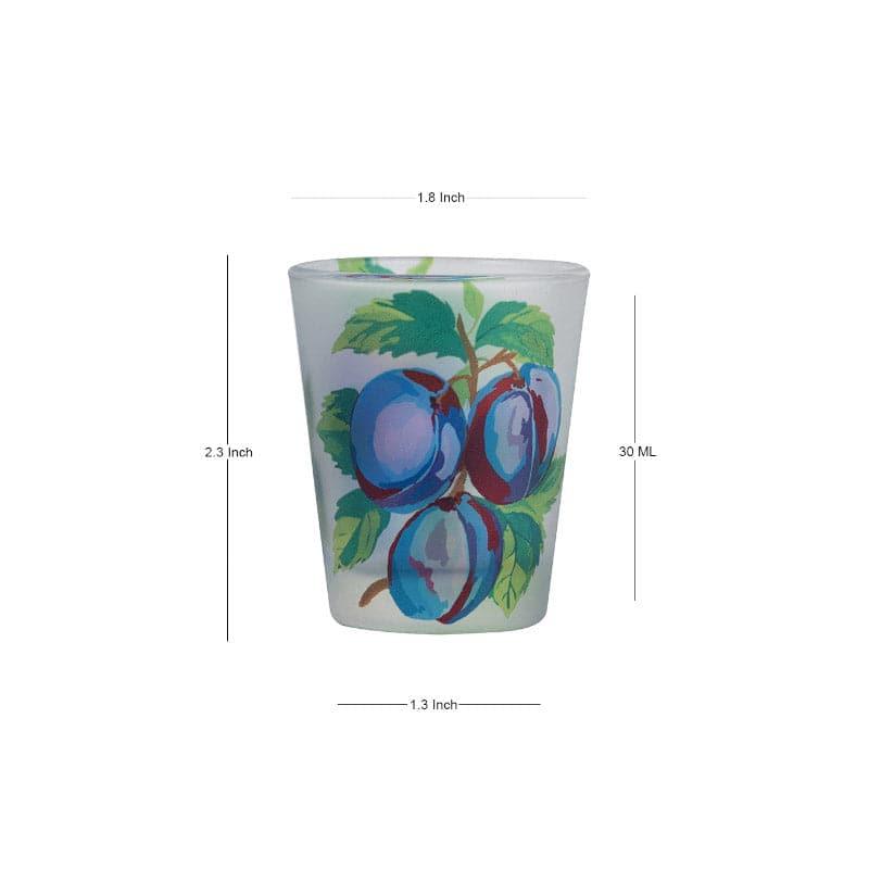 Buy Blueberry Bath Shot Blass (30 ml) - Set Of Four Shot Glass from Vaaree