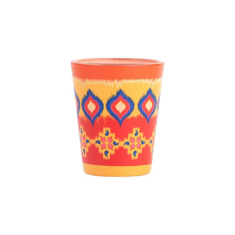 Shot Glass - Ethnic Trove Frosted Shot Glass (30 ml) - Set Of Four