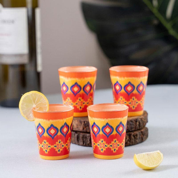 Shot Glass - Ethnic Trove Shot Glass (30 ml) - Set Of Four