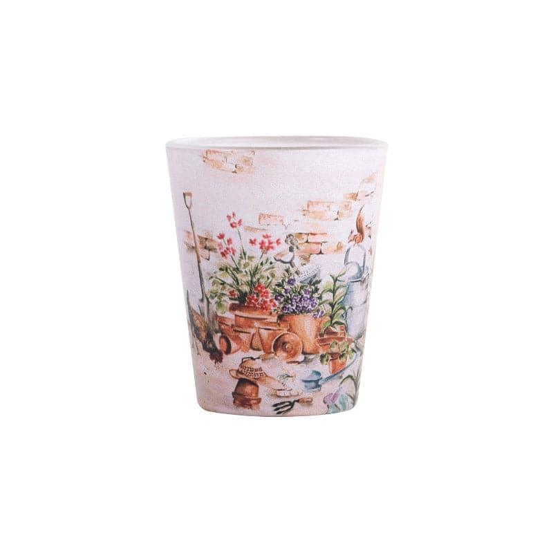 Shot Glass - Floral Field Frosted Shot Glass (30 ml) - Set Of Four