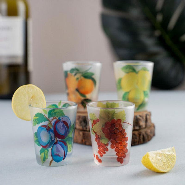 Shot Glass - Grape Garden Shot Glass (30 ml) - Set Of Four