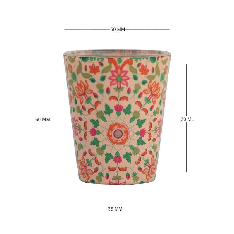 Shot Glass - Mughal Blooms Shot Glass (30 ml) - Set Of Four