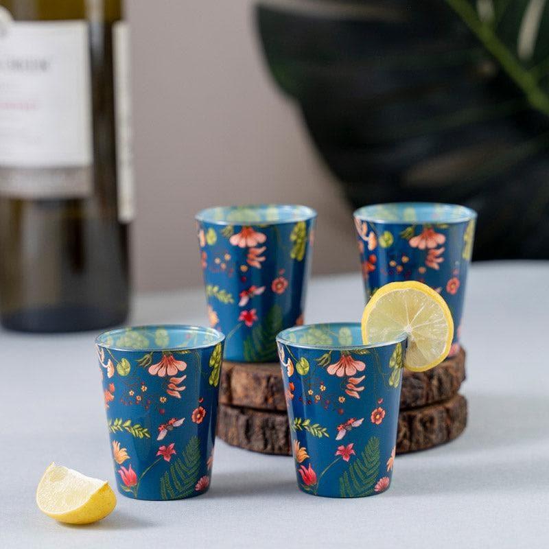 Shot Glass - Night Bloom Shot Glass (30 ml) - Set Of Four