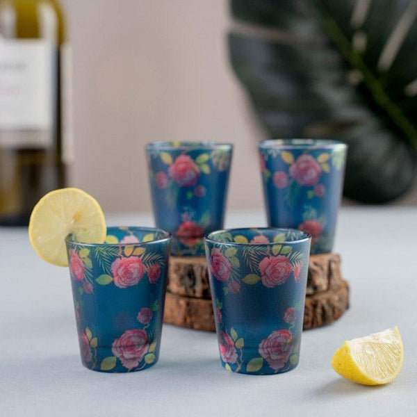 Shot Glass - Rosey Morning Shot Glass (30 ml) - Set Of Four