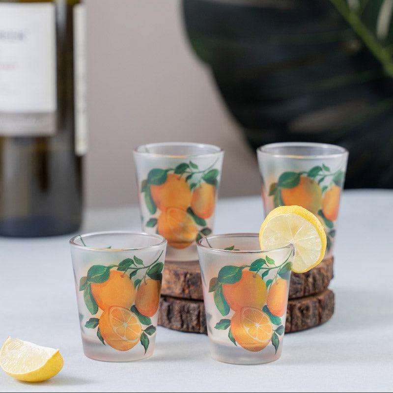 Buy Shot Glass - Tangerine Shot Glass - Set Of Four at Vaaree online