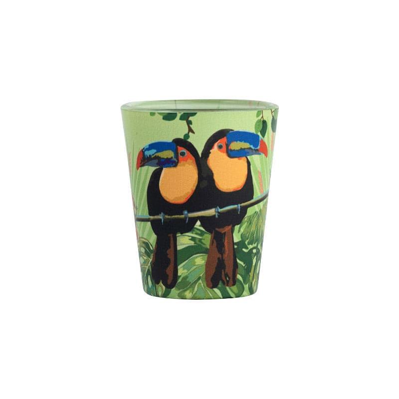 Shot Glass - Toucan Frosted Shot Glass (30 ml) - Set Of Four